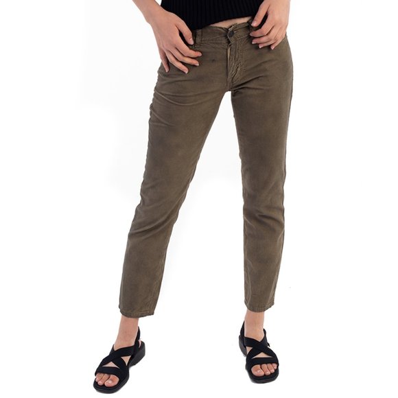 7 FOR ALL MANKIND MEDIUM RISE STRAIGHT PANTS | WOMENS - Picture 1 of 5